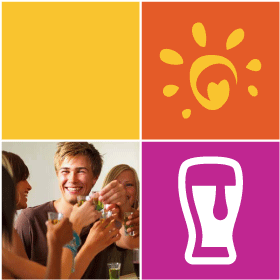 Image of alcohol awareness icon